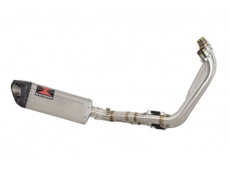 Low Level De-Cat Exhaust System 300mm Tri Oval Stainless...