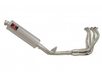 4-1 De Cat Exhaust System 400mm Oval Stainless Silencer...