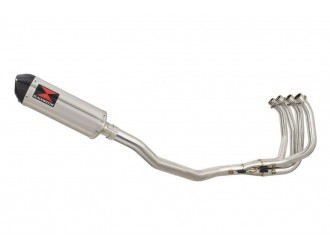 Performance Exhaust System + 300mm Oval Stainless Carbon...