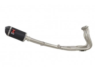 De Cat Race Exhaust System 200mm Oval Black Stainless...