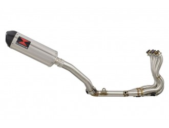 De Cat Exhaust System + 300mm Oval Stainless Carbon Tip...