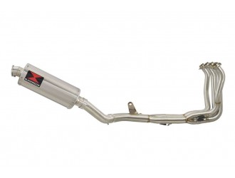 4-1 Race De-cat Exhaust System 300mm Oval Stainless...