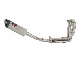 Performance De Cat Exhaust System + 300mm Tri Oval...