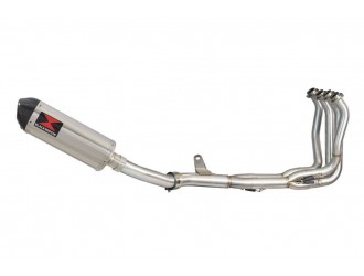 4-1 Race De-cat Exhaust System 300mm Oval Stainless...