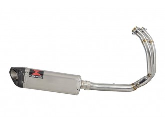 Scarico De Cat 350mm Tri Oval Stainless + Silenziatore...