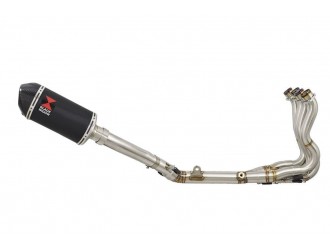 Race De Cat Exhaust System 400mm Oval Black Stainless...