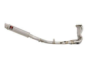 Race De Cat Exhaust System + 350mm GP Round Stainless...