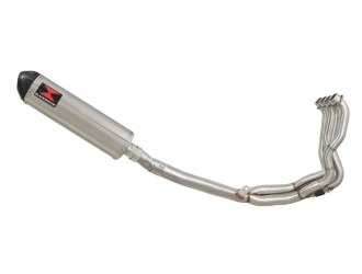 De Cat Full Exhaust System 400mm Oval Stainless Carbon...