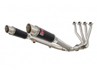 4-2 Exhaust System + 230mm GP Round Black Stainless...