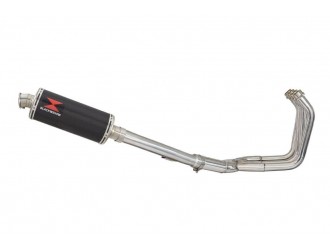 Exhaust System with 300mm Oval Carbon Silencer YAMAHA...