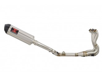 Race De Cat Exhaust System 300mm Oval Stainless Carbon...