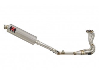 Race De Cat Exhaust System 400mm Round Stainless Silencer...