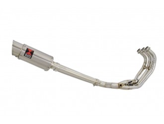 De-cat Exhaust System 200mm Round Stainless Silencer...