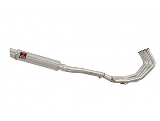 High Level De-cat Exhaust System 350mm GP Round Stainless...