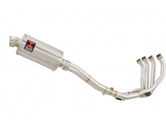 High Level De-Cat Exhaust System 230mm Oval Stainless...
