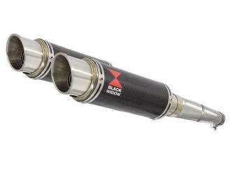 230 mm Gp Round Carbon-Schalldämpfer HONDA GL1500...