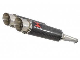 Exhaust Silencers 360mm GP Round Carbon HONDA GL1500...