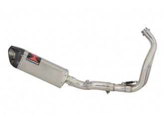 De-cat Exhaust System with 300mm Tri Oval Stainless...