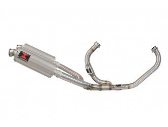 Exhaust System 300mm Round Stainless Silencers HONDA...