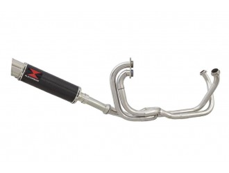 Full Exhaust System 360mm GP Round Carbon Silencer HONDA...
