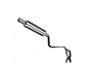 Complete exhaust system with 350mm stainless steel...