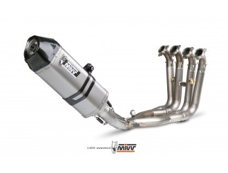 Full System 4 In 2 In 1 Exhaust Mivv Impianto Completo...