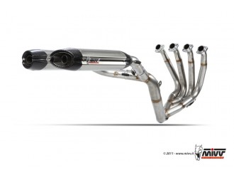 Full System 4 In 2 In 1 Exhaust Mivv Impianto Completo...