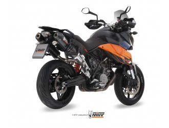 Silencers Exhaust Mivv Oval Carbon With Carbon Cup Ktm...