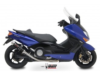 Scarico Completo 1X1 Mivv Gp Black Inox Nero Yamaha T-Max...