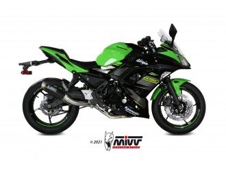 Scarico Completo 1X1 Mivv Gp Pro Carbonio Kawasaki Ninja...
