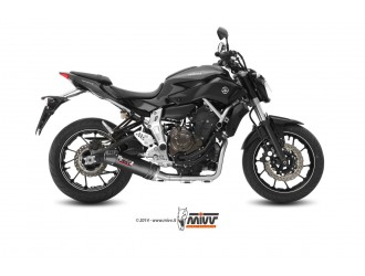 Full System 1 In 1 Exhaust Mivv Oval Carbon With Carbon...