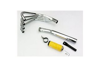 SISITEMA DI SCARICO COMPLETO 4 IN 1 MARVING HONDA CBX 550 F-F2 1982 1985