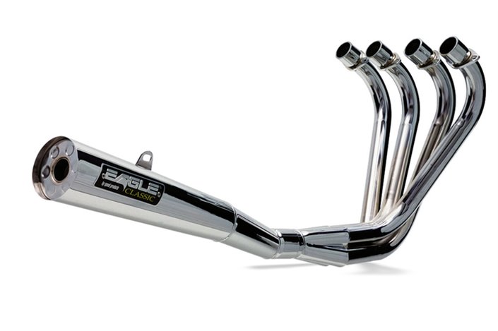 Système Complet D'Échappement 1 En 1 Eagle Classic Kawasaki Z1000 Ltd 1980-1977