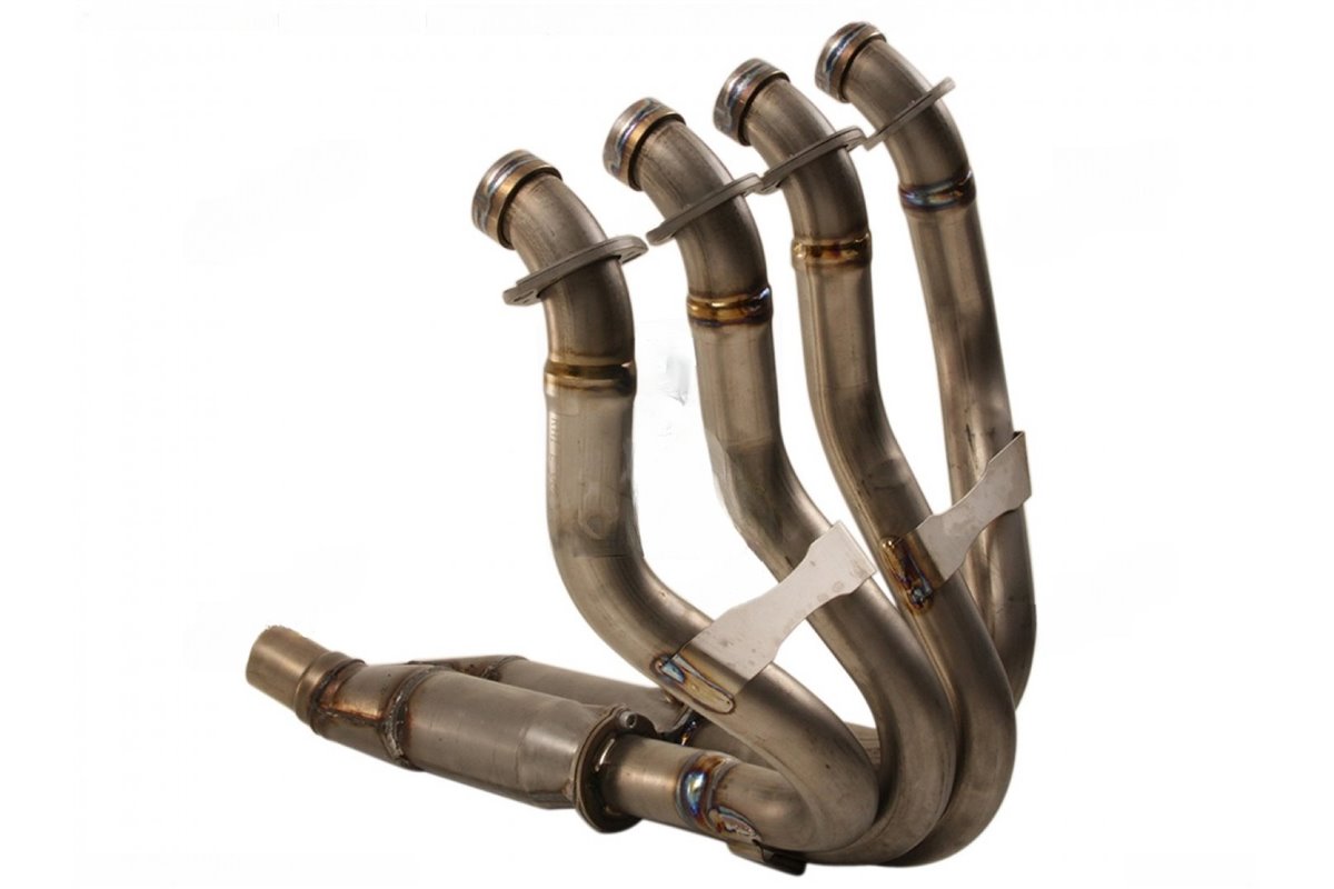 メタル専用 2005 - 2006 Kawasaki ZX6R ZX 6R Engine Exhaust Header Pipe