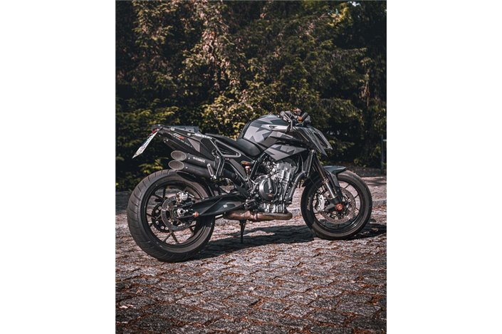 Silencer Exhaust Speedpro Cobra Ultraforce Black Series Ktm 790 Duke L-790 Duke 2020-2018