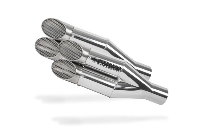 Silencers Exhaust Speedpro Cobra Ultraforce Kawasaki Ninja Zx-14R-Zzr 1400 2007-2005