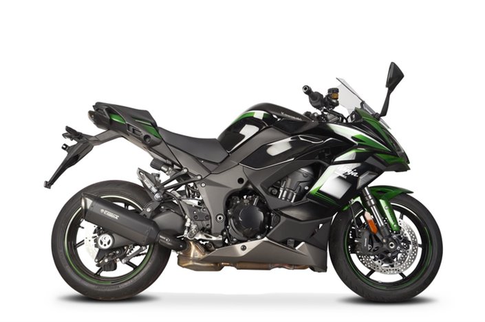 Terminale Scarico Speedpro Cobra Cr2 Hexagon Black Series Kawasaki Ninja 1000 Sx 2022-2020