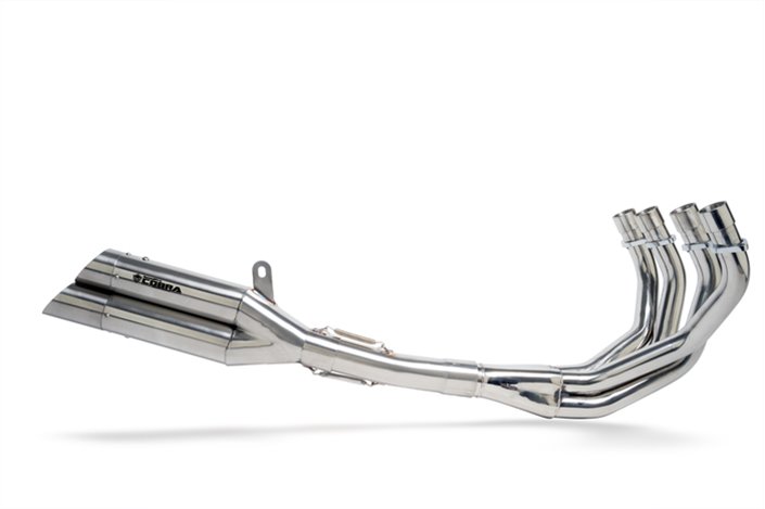 Vollständiges System 2 in 1 Speedpro Cobra Hypershots XL-Prime 4In Suzuki Hayabusa Gsx 1300 R 2020-2008