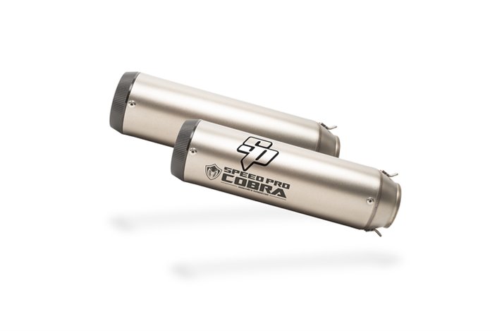 Silencers Exhaust Speedpro Cobra Spx Suzuki Gsx 1400 K1-K4 2004-2001