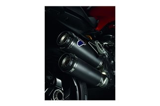 PAIR OF APPROVED CARBON SILENCERS TERMIGNONI DUCATI 96480321A MONSTER 1200 2014-2016