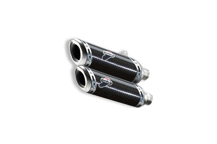 TERMIGNONI DUCATI 96454711B STREETFIGHTER 848-1098 CARBON SILENCERS 2009-2015