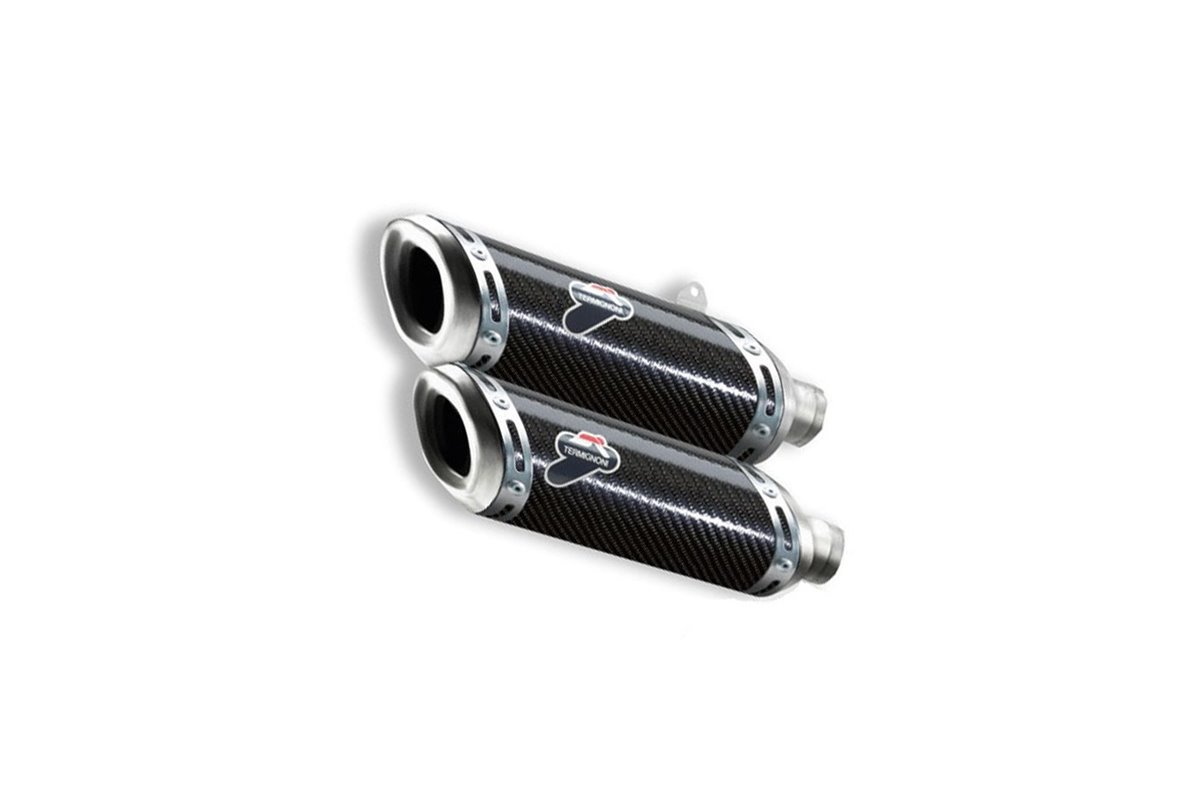 TERMIGNONI DUCATI 96454711B STREETFIGHTER 848-1098 CARBON SILENCERS 2009-2015
