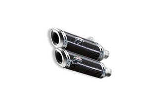 TERMIGNONI DUCATI 96454711B STREETFIGHTER 848-1098 CARBON SILENCERS 2009-2015