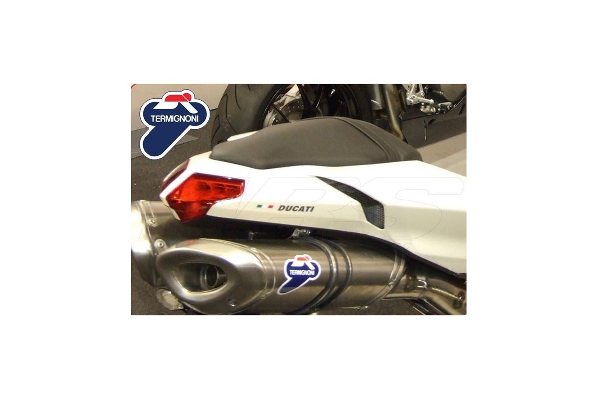 TERMIGNONI 96198709B DUCATI 848-1098-1198 TERMINALI TITANIO OMOLOGATI 2007-2013