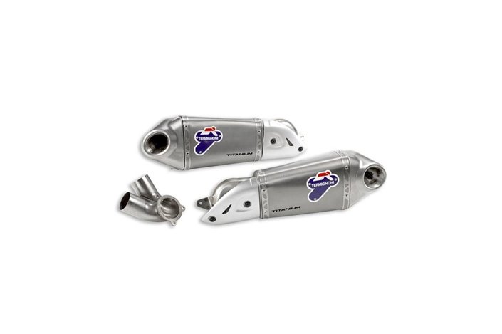 TERMIGNONI DUCATI 96450311B PANIGALE 899-1199 TERMINALI TITANIO RACING 2012-2015