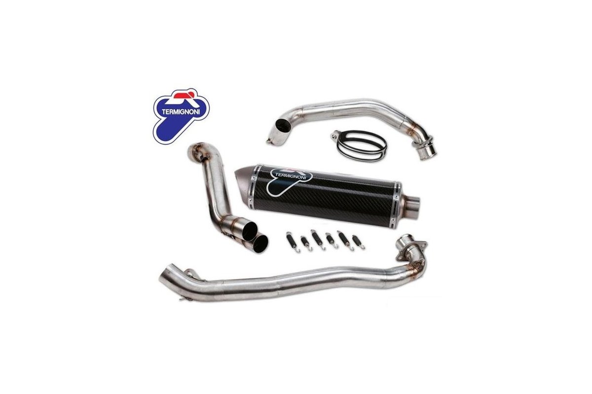 SCARICO COMPLETO TERMIGNONI CARBONIO RACING DUCATI 96455810B HYPERMOTARD 796 2010-2012
