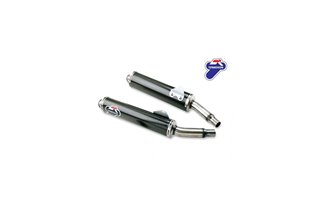 COPPIA TERMINALI RACING CARBONIO TERMIGNONI 96007700B  DUCATI MONSTER MONSTER 620/695/750/800/900/1000/S4 1993-2008