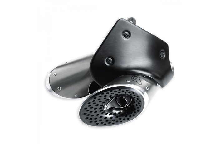 STAINLESS STEEL TERMIGNONI RACING SILENCERS DUCATI 96481872AA XDIAVEL EURO 5 2021-2023