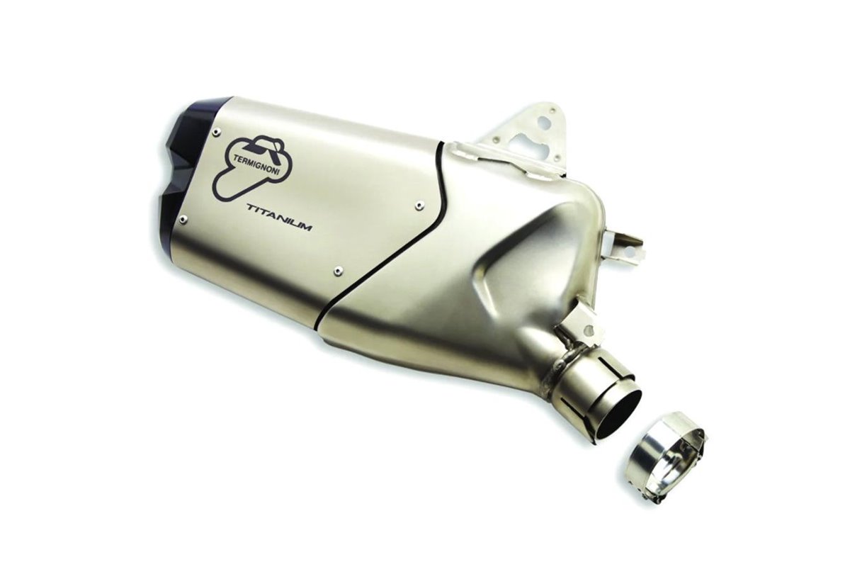 TERMIGNONI DUCATI 96481571A MULTISTRADA 1260 ENDURO - 950/S - V2TITANIUM HOMOLOGATED SILENCER 2019-2023