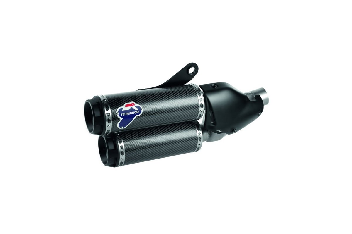 CARBON RACING SILENCERS TERMIGNONI DUCATI 96481462A MONSTER 821 2018-2021